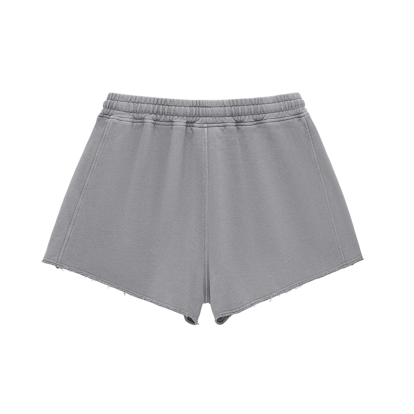 Broken halo Snow Washed Raw Edge Drawstring Shorts