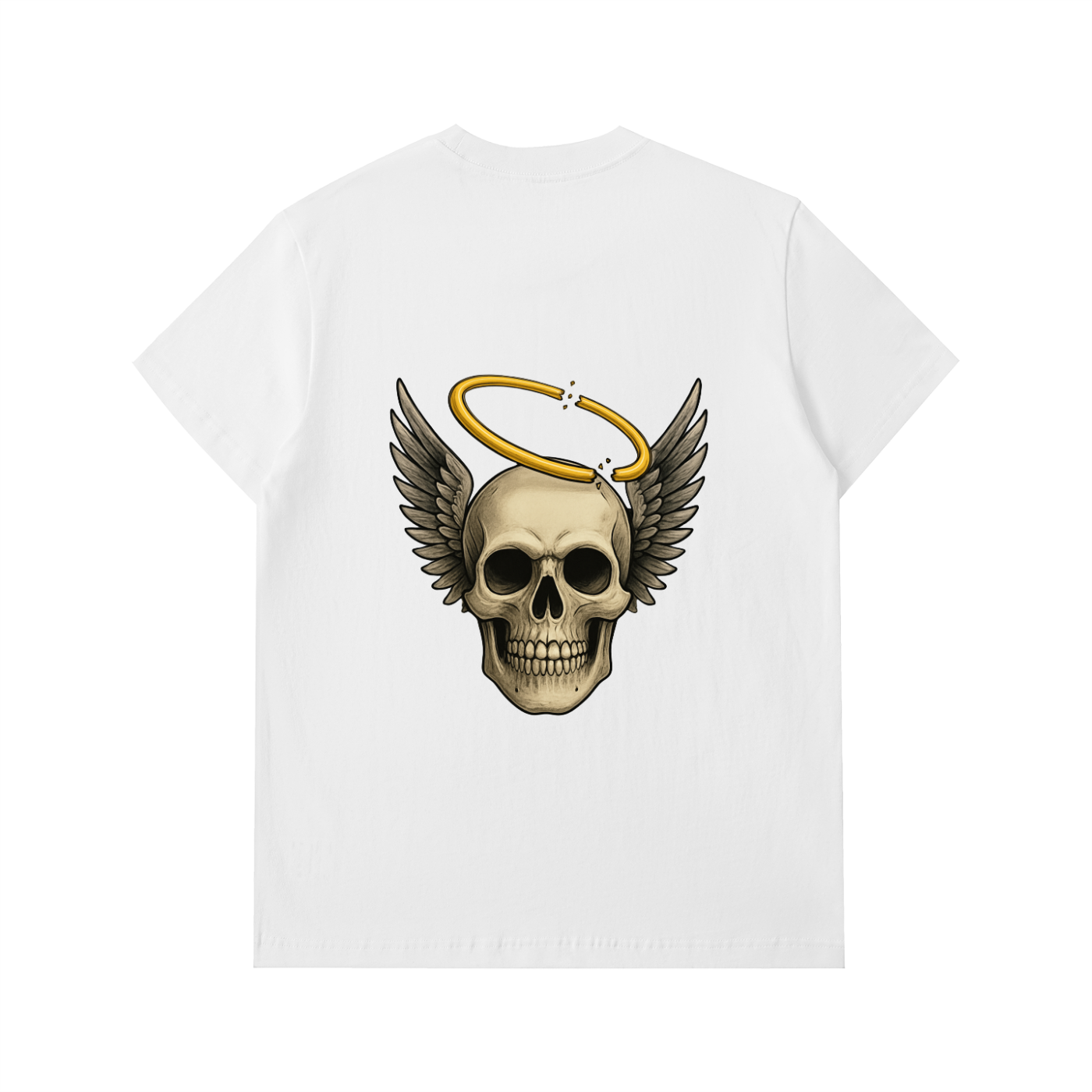 Broken halo Essential Heavyweight Cotton T-Shirt