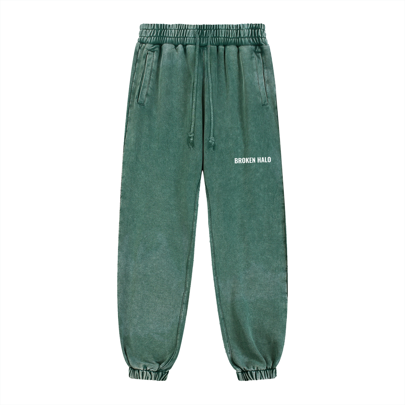 Broken halo Snow Wash Heavyweight Jogged Sweatpants
