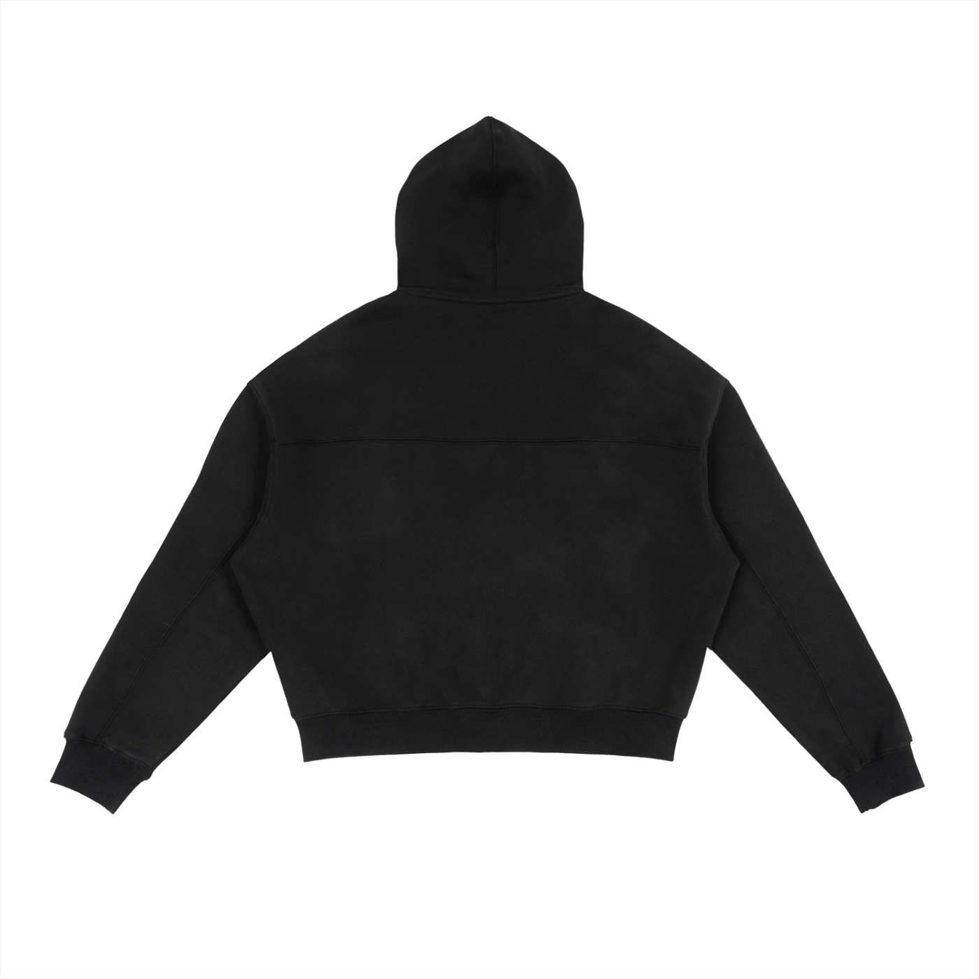 Broken halo Fleece Zip-Up Boxy Hoodie