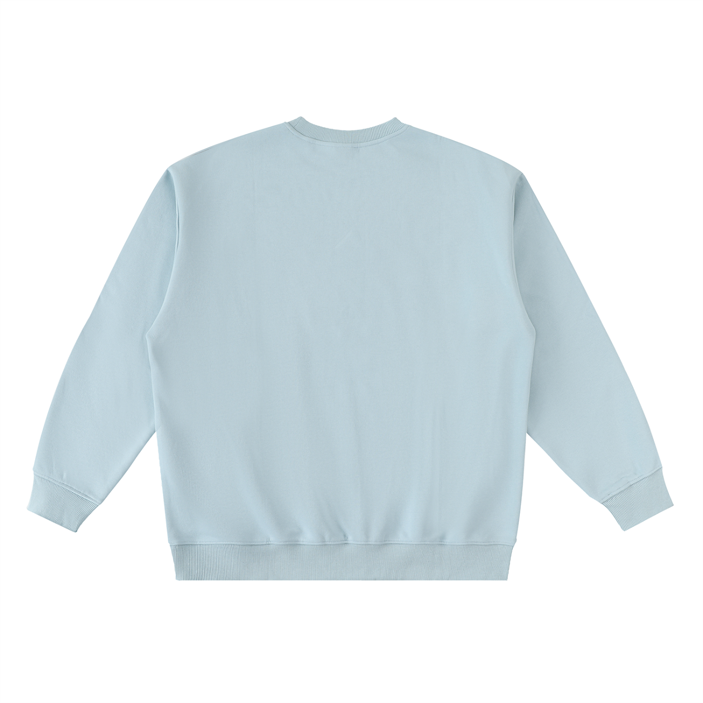 Broken halo Oversized Crewneck Taped Sweatshirt