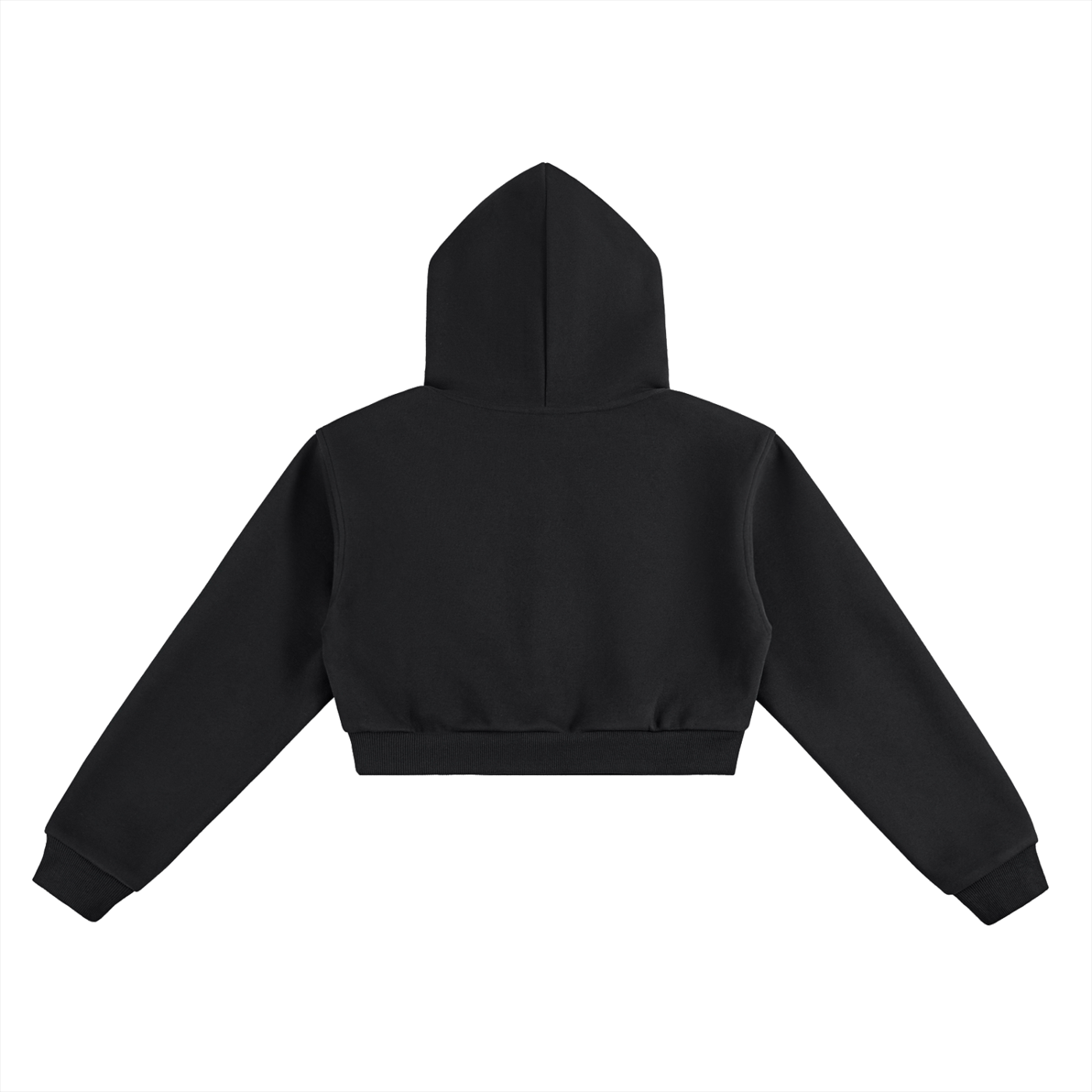 Broken halo Essential Cropped Hoodie