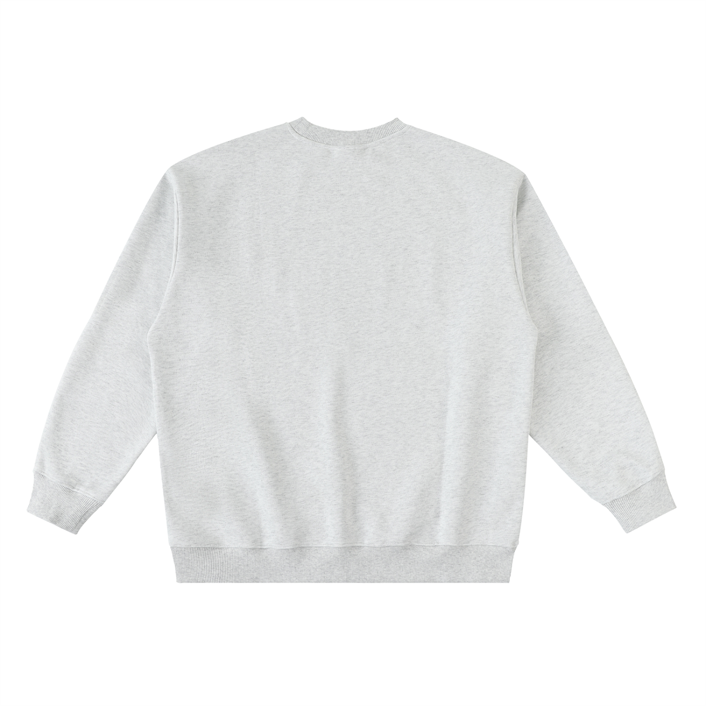 Broken halo Oversized Crewneck Taped Sweatshirt