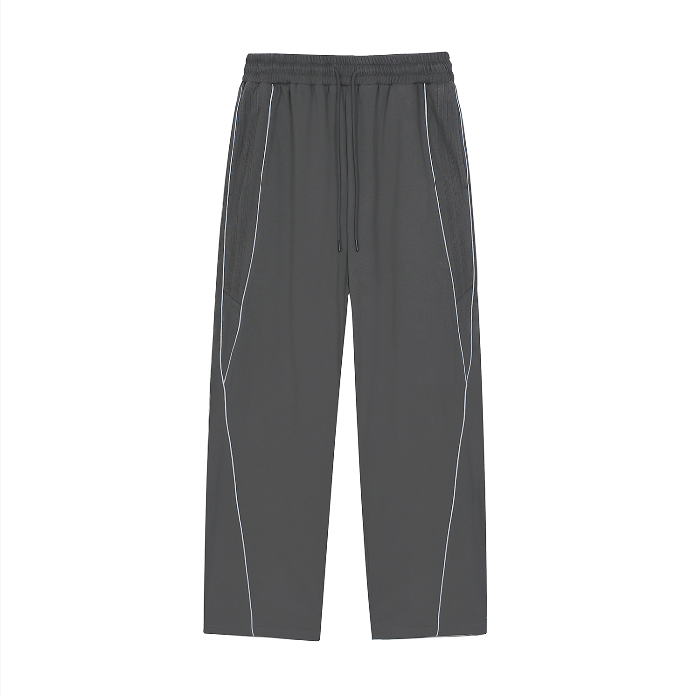 Broken halo Reflection Striped Straight-Leg Sweatpants