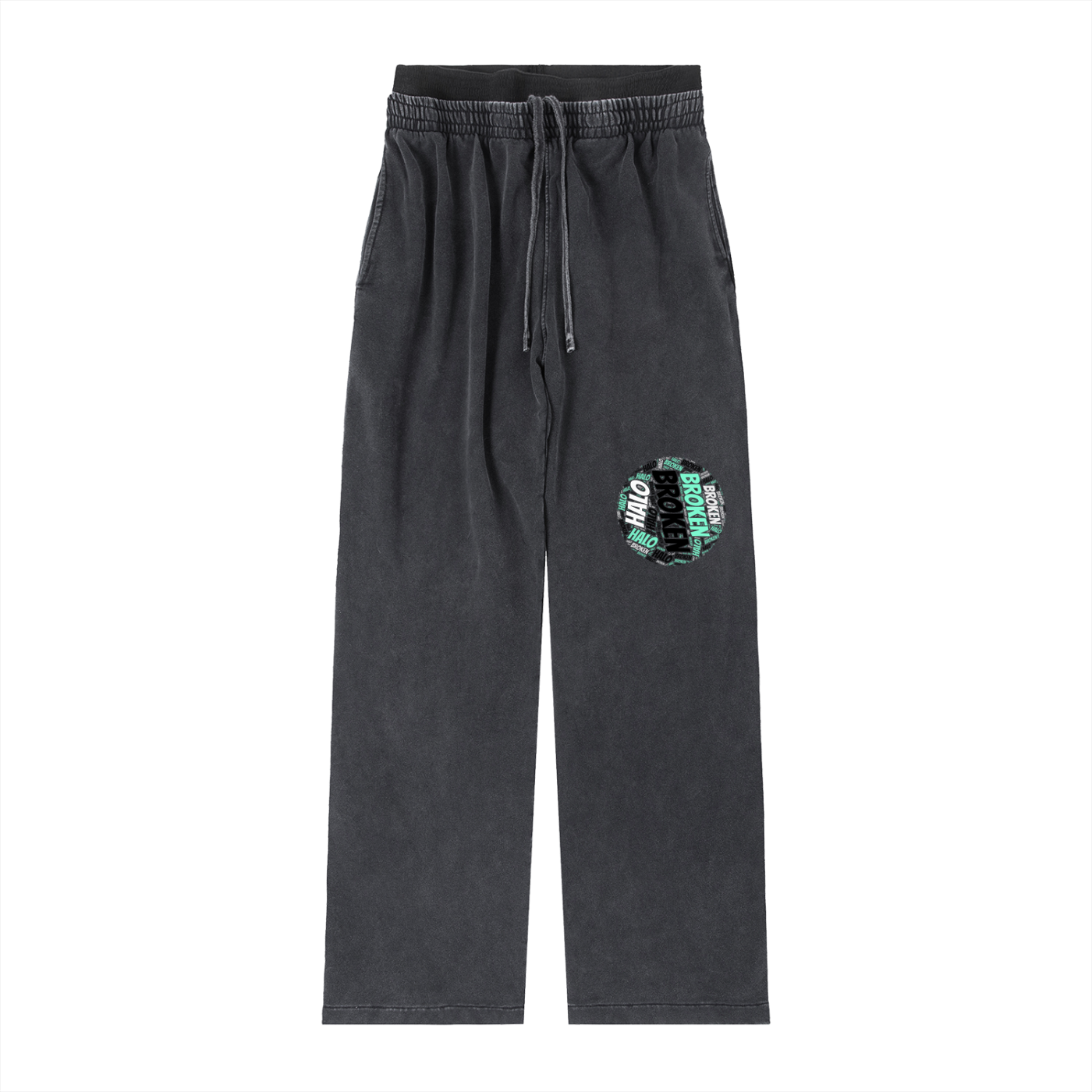 Broken halo Vintage Washed Waist Pants