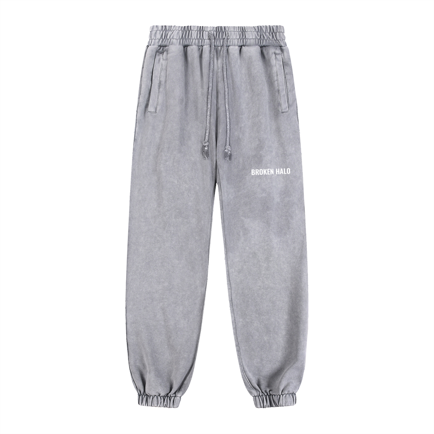 Broken halo Snow Wash Heavyweight Jogged Sweatpants