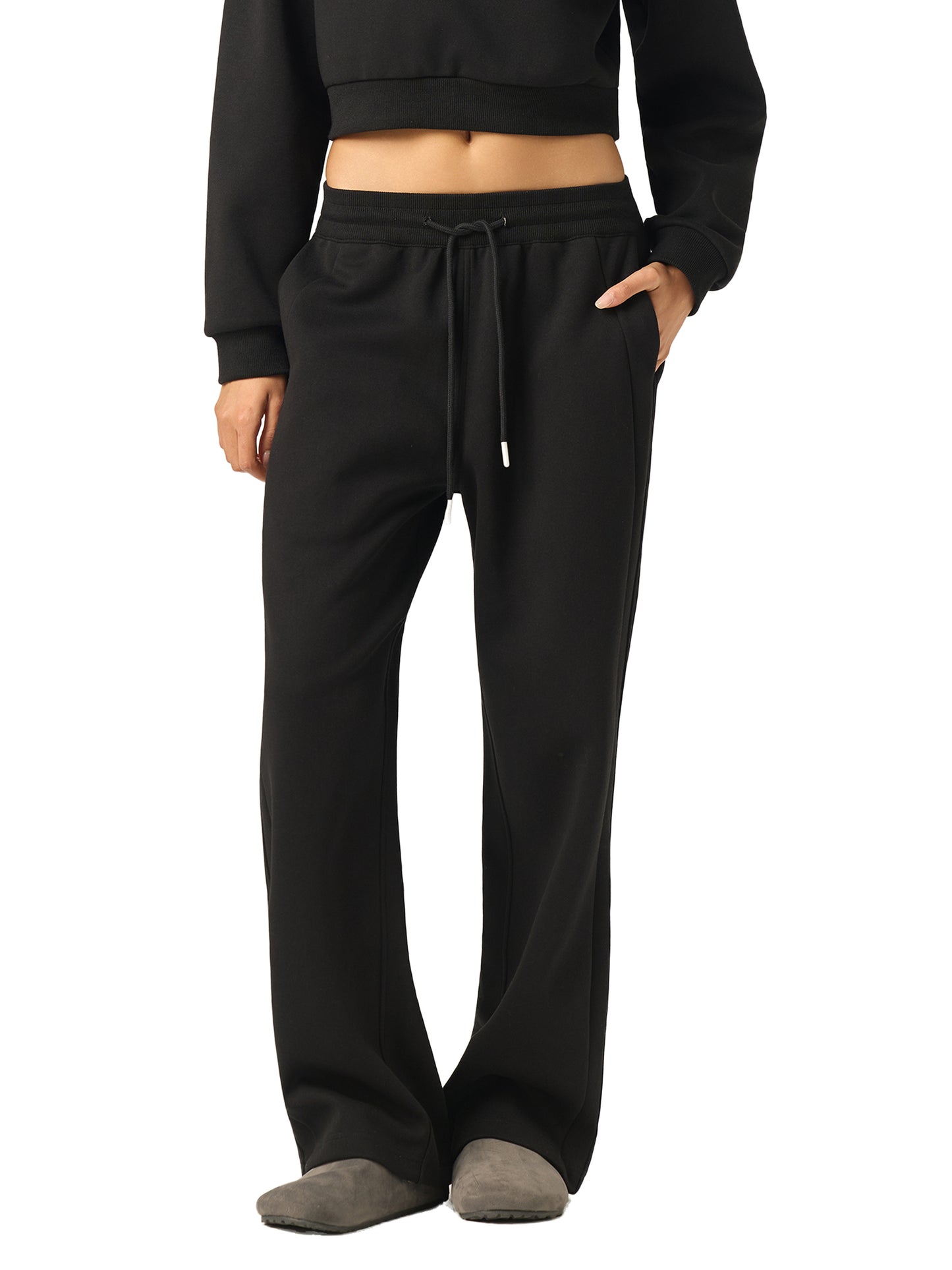 Broken halo Essential Drawstring Straight-Leg Sweatpants