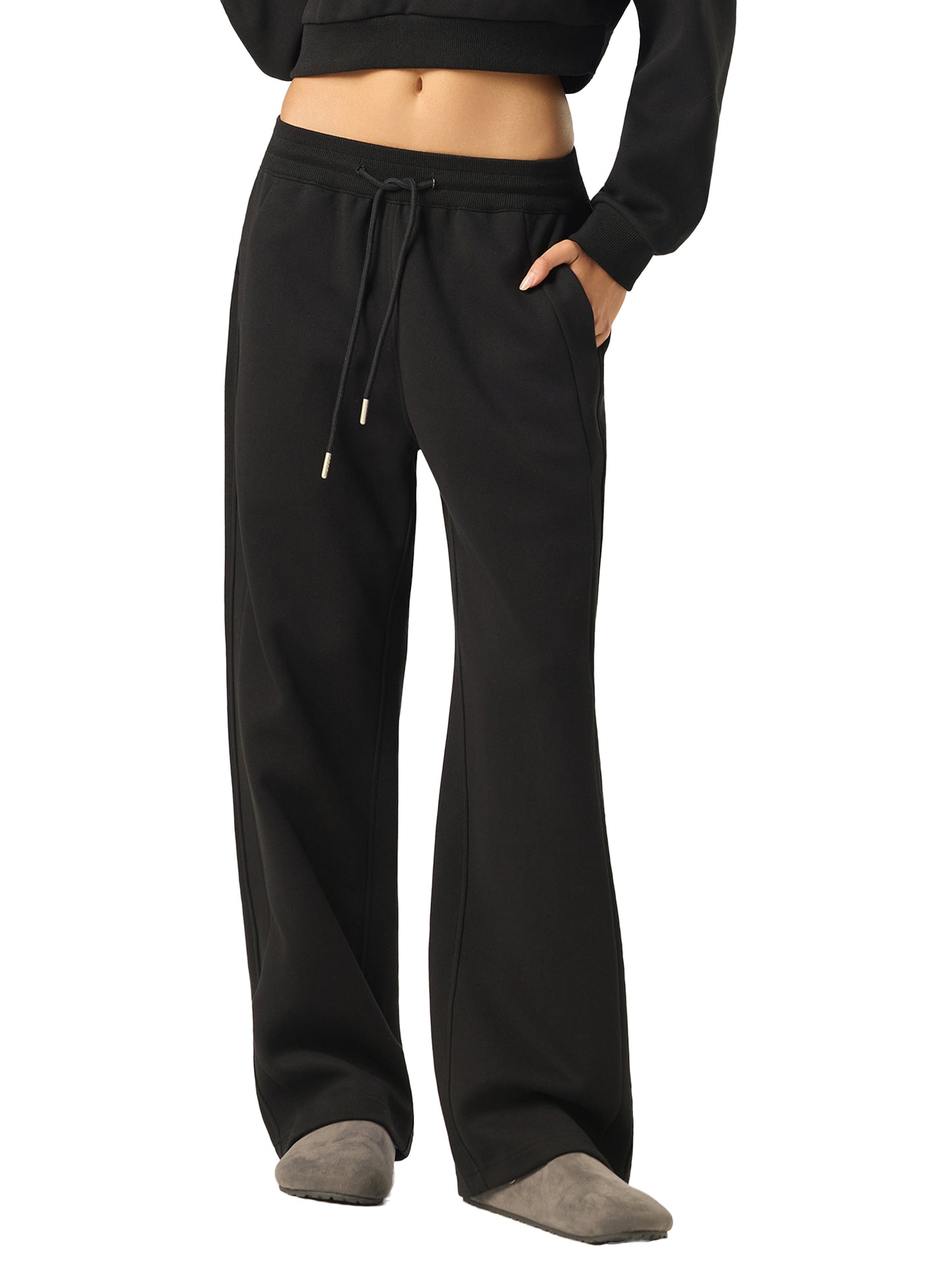 Broken halo Essential Drawstring Straight-Leg Sweatpants