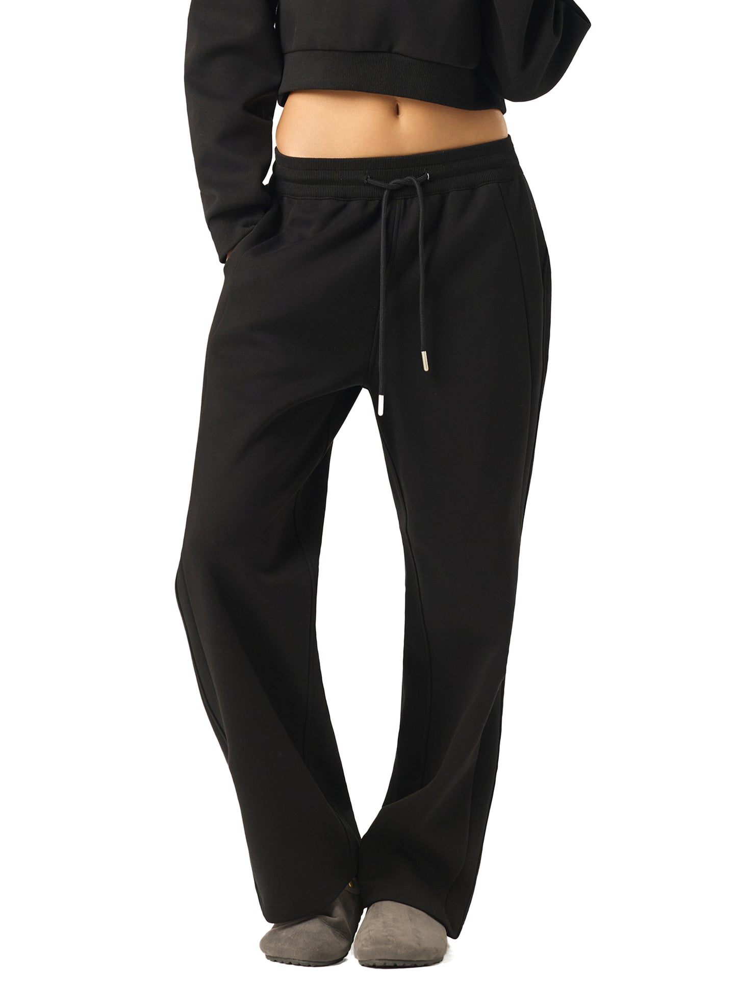 Broken halo Essential Drawstring Straight-Leg Sweatpants