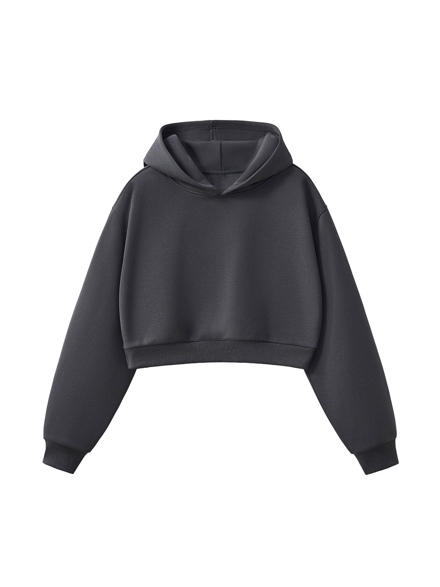 Broken halo Essential Cropped Hoodie