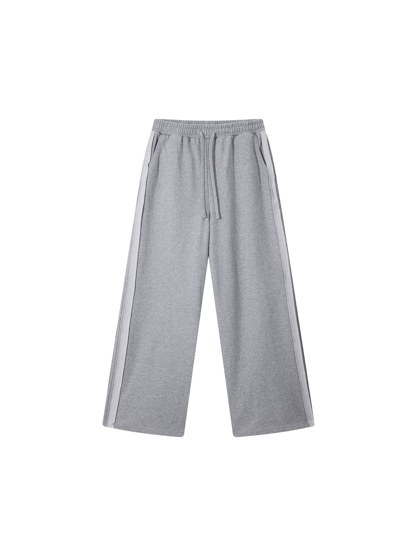 Broken halo Contrast Tape Straight-Leg Sweatpants