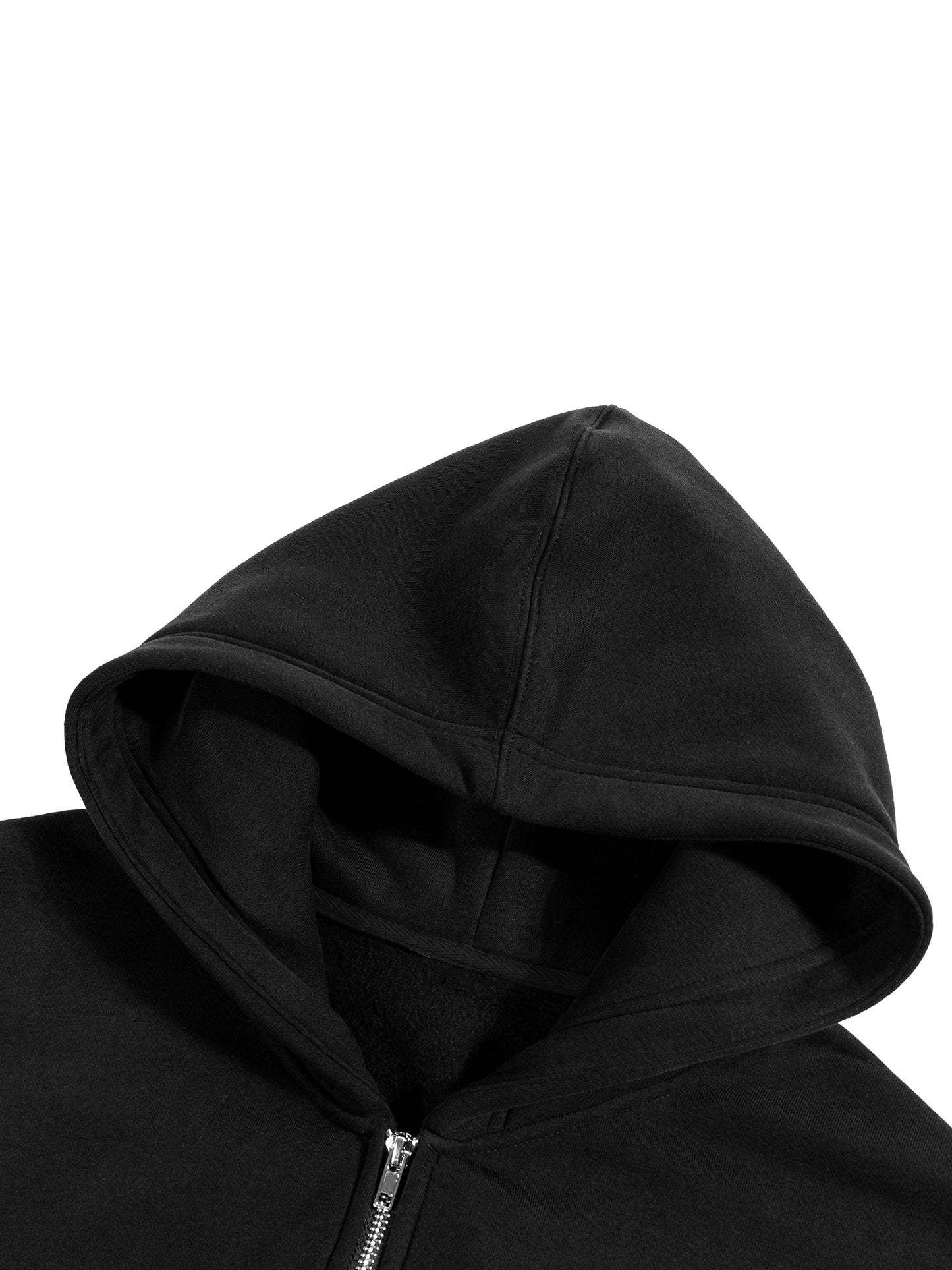 Broken halo Fleece Zip-Up Boxy Hoodie