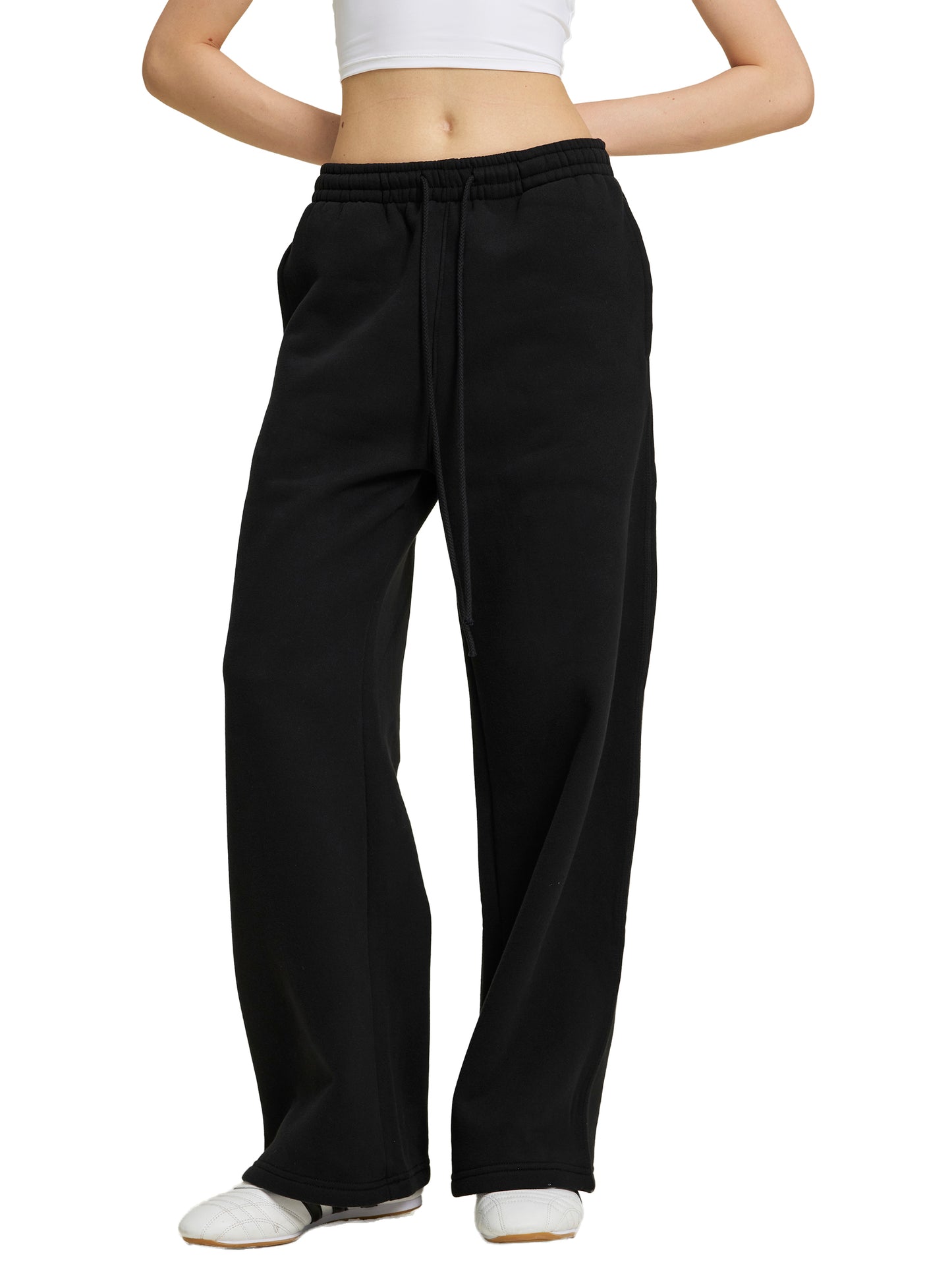 Broken halo Fleece Drawstring Straight-Leg Sweatpants
