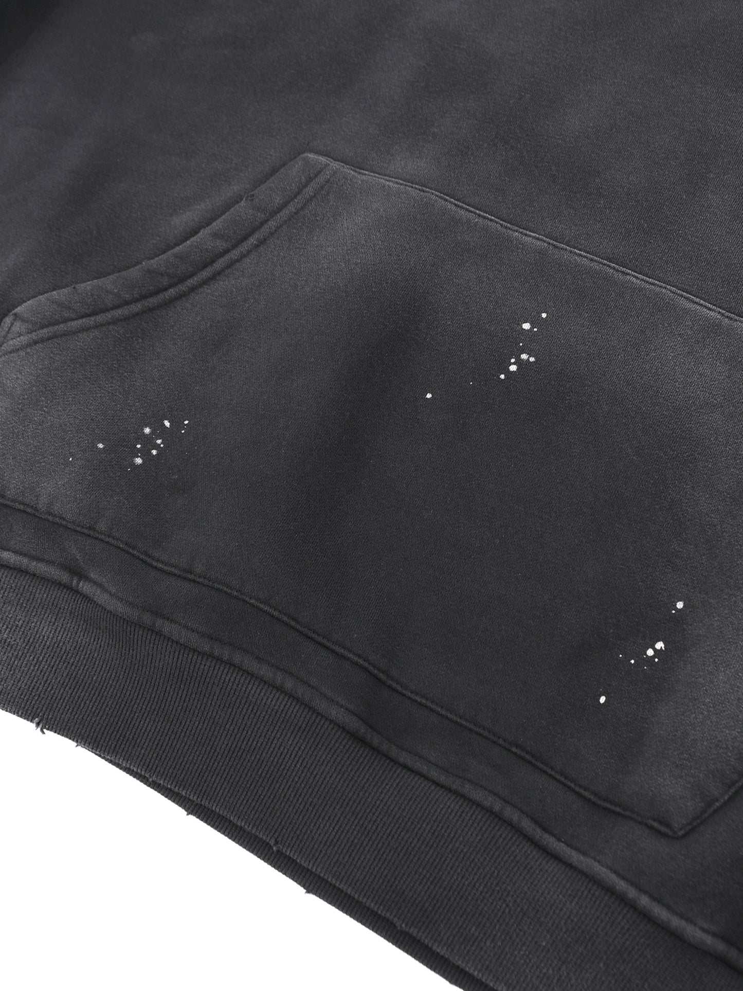 Broken halo Vintage Washed Frayed Fleece Hoodie